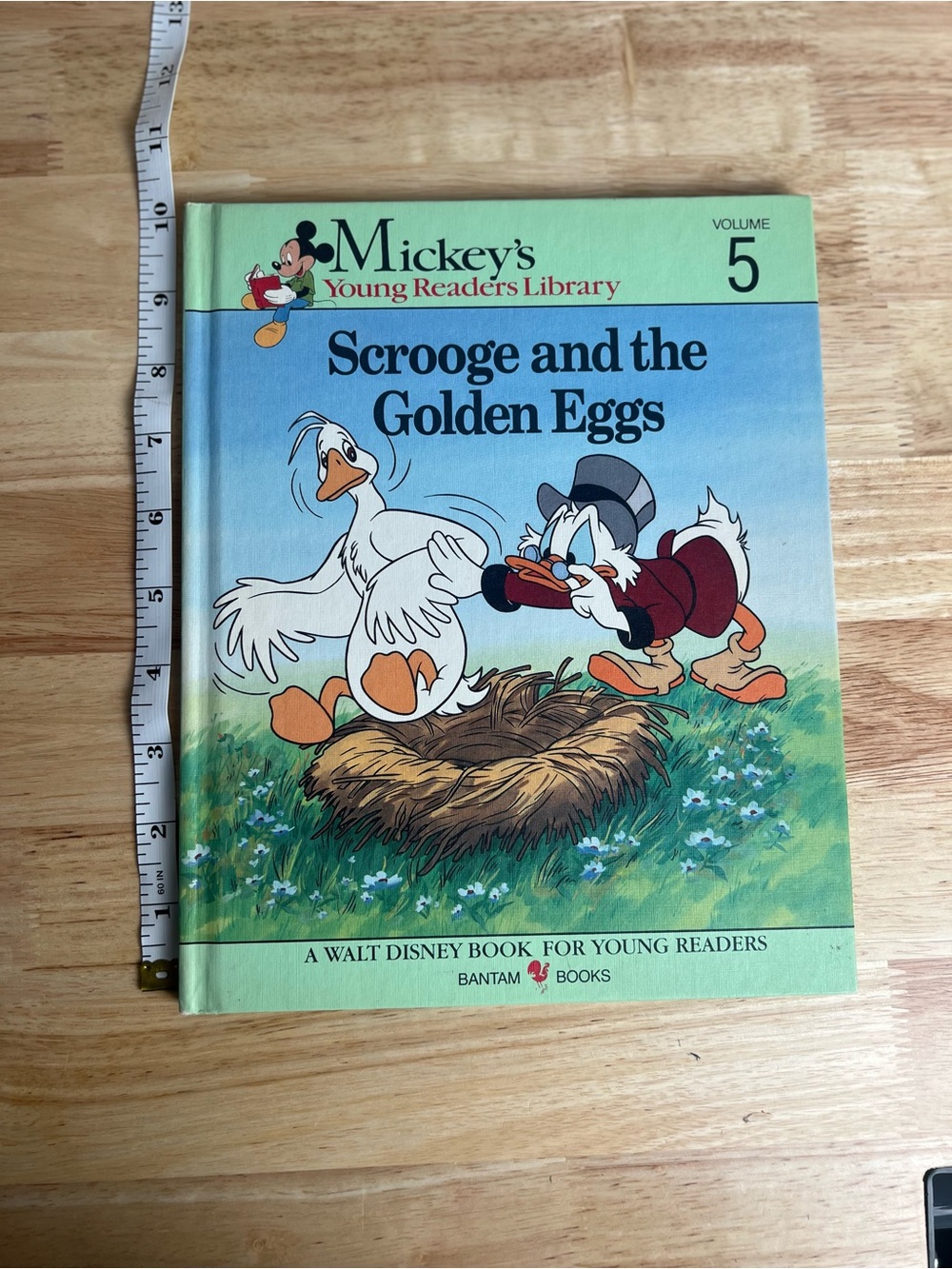 Vintage Disney Scrooge and the Golden Eggs Volume 5 Hardcover